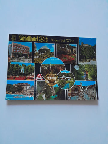 AK Baden. Franz Schloßhotel Oth..