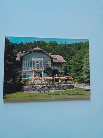 AK Baden bei Wien. Rudolfshof. Alois und Anna Frank.