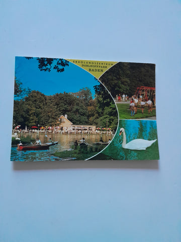 AK Baden bei Wien. Erholungszentrum. Doblhoffpark.