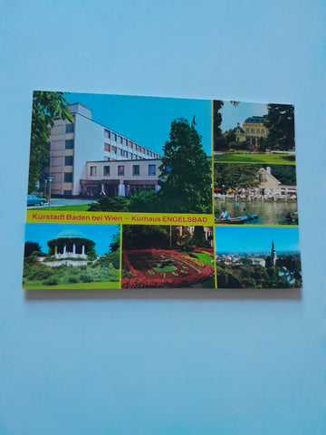 AK Baden bei Wien. Kurhaus Engelbad.
