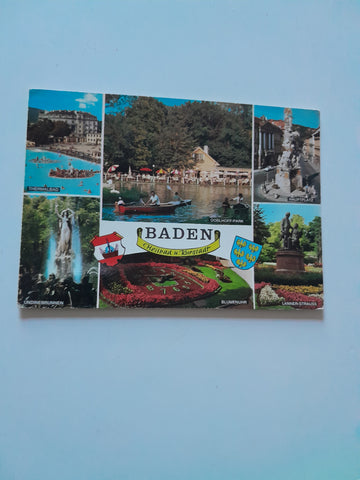 AK Baden bei Wien. Doblhoff-Park.