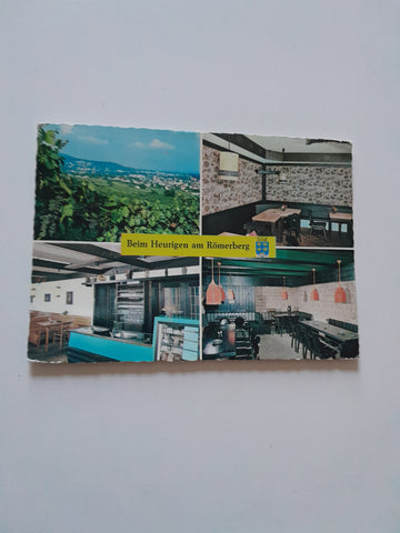 AK Baden bei Wien. Weinbau Breinschmid am Römerberg.