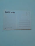 AK Casino Baden. Aquarell von Therese Raab (1988)