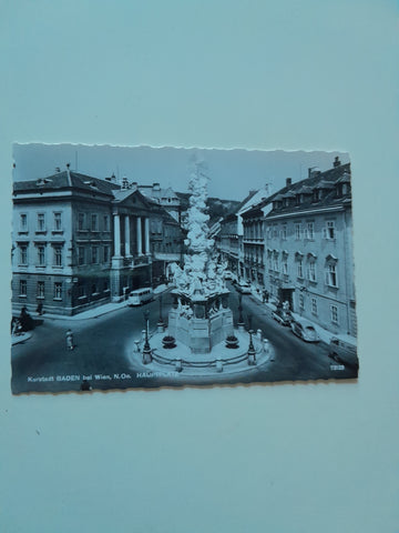 AK Baden bei Wien. Hauptplatz.