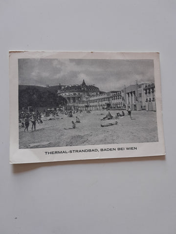 AK Baden bei Wien. Thermal-Strandbad.