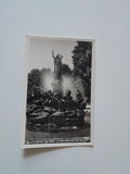 AK Baden bei Wien. Undine Brunnen im Kurpark (1940)
