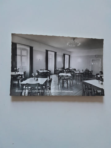 AK Baden bei Wien. Kuranstalt Mariazellerhof, Speisesaal.