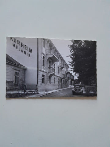 AK Baden bei Wien. Hotel Melanie. (1966)
