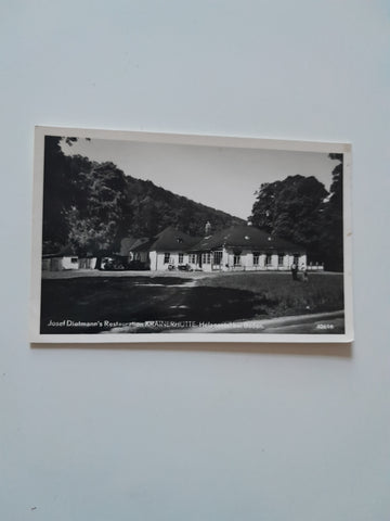 AK Josef Dietmann's Restauration Krainerhütte Helenental bei Baden. (1958)