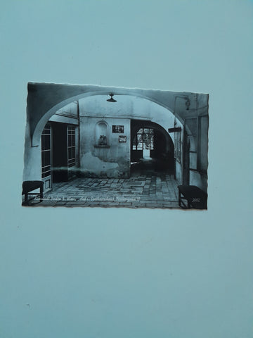 AK Baden bei Wien. Hof im Beethovenhaus, Frauengasse 10.