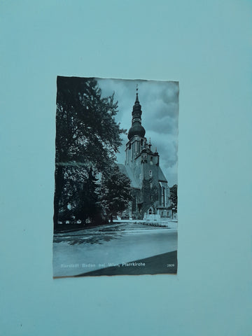 AK Baden bei Wien. Pfarrkirche.
