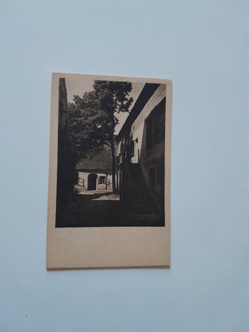 AK Baden bei Wien. Alter Hof in der Frauengasse.