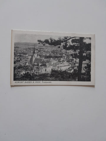 AK Baden bei Wien. Totalansicht.