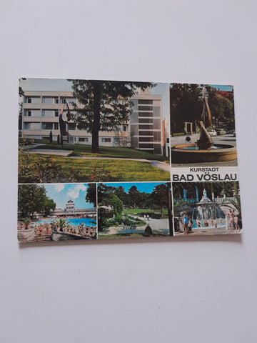 AK Bad Vöslau. Schulungs- und Urlaubsheim der Kammer für Arbeiter und Angestellte.