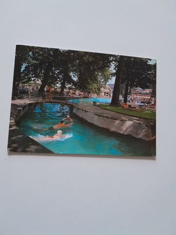 AK Bad Vöslau. Thermal-Schwimmbad.