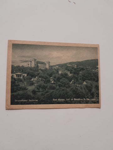 AK Bad Vöslau. Strandhotel Bellevue.