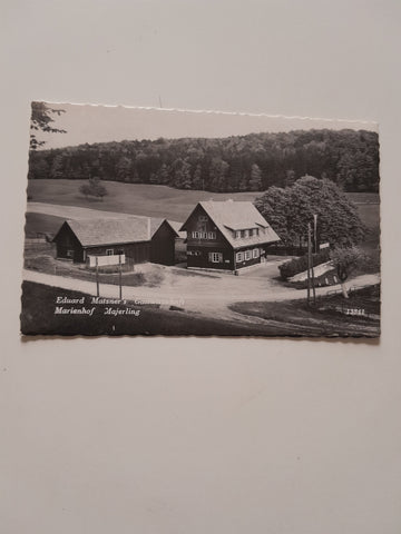 AK Eduard Matzner's Gastwirtschaft Marienhof. Mayerling.