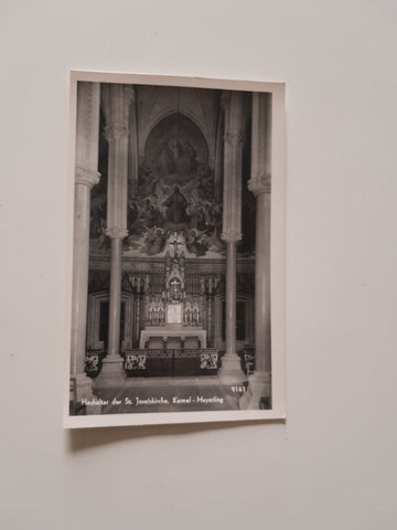 AK Karmel - Mayerling. Hochaltar der St. Josefskirche.