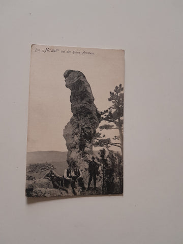 AK Die Nadel bei der Ruine Arnstein. (1906)