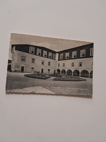 AK Zeillern. Erholungsheim. Pensionsversicherungsanstalt der Arbeiter. Speisesaal.