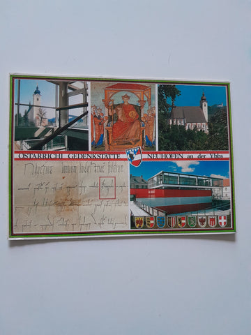 AK Neuhofen an der Ybbs. Ostarrichi Gedenkstätte.