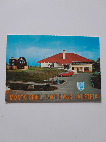 AK Haag. Mostviertel-Rast. Rosenberger.