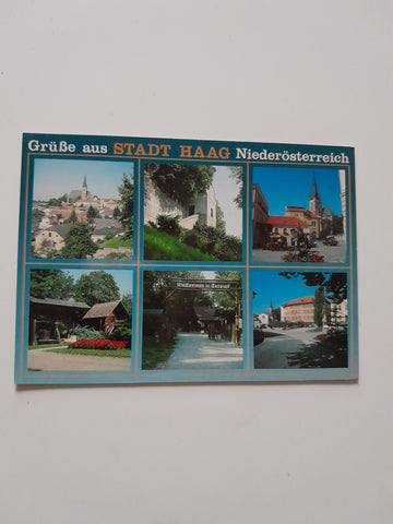 AK Grüße aus Stadt Haag.