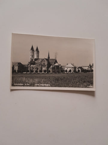 AK Amstetten. Herz.-Jesu Kirche. (1928)