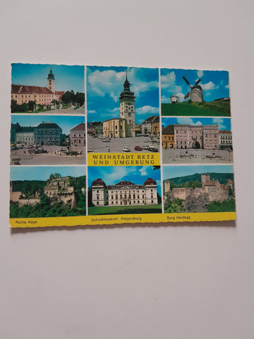 AK Weinstadt Retz und Umgebung.