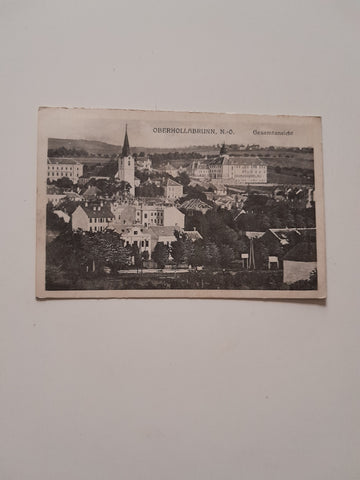 AK Oberhollabrunn. Gesamtansicht. (1924)