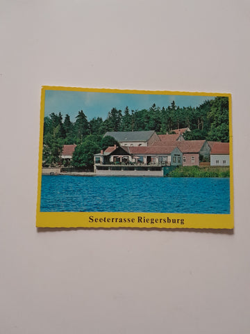 AK Riegersburg. Seeterrasse Froschkeller Gathaus zum Schützenliesl. Gottfried Buresch.