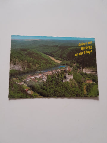AK Grüsse aus Hardegg an der Thaya.