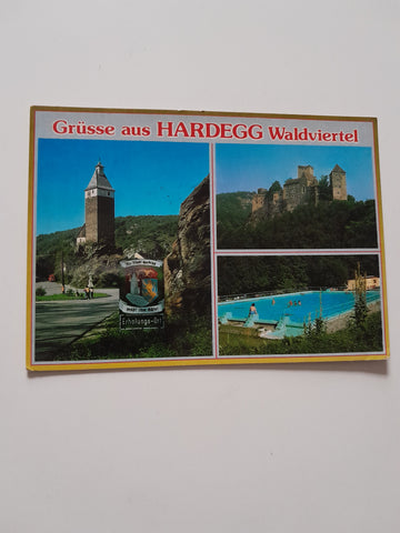 AK Grüße aus Hardegg Waldviertel.