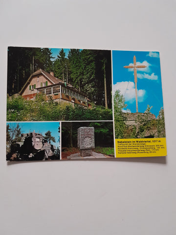 AK Nebelsteinhütte im Waldviertel.