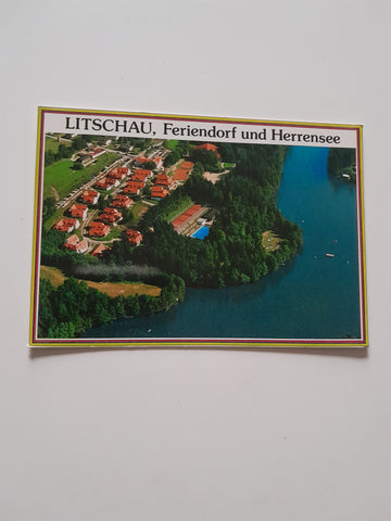 AK Litschau. Feriendorf und Herrensee.