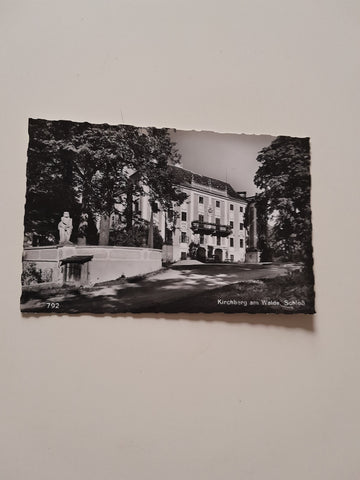 AK Kirchberg am Walde. Schloß.