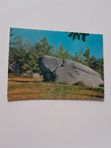 AK Blockheide Eibenstein b. Gmünd. Teufelsbettstatt im Gebiet des Naturparkes.