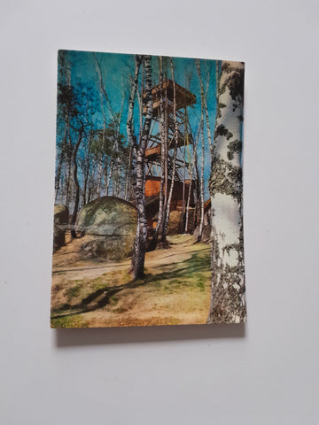 AK Aussichtsturm. Naturpark Blockheide Gmünd-Eibenstein.