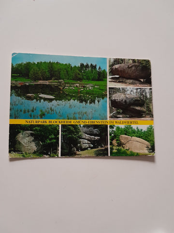 AK Naturpark Blockheide. Gmünd-Eibenstein.