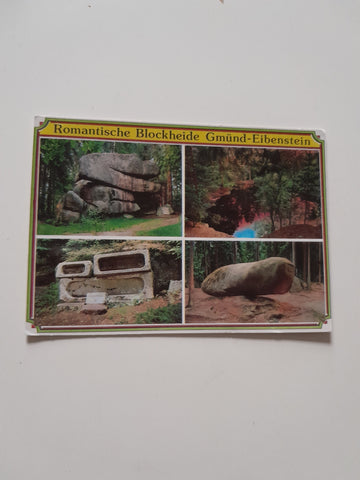 AK Romantische Blockheide Gmünd-Eibenstein.