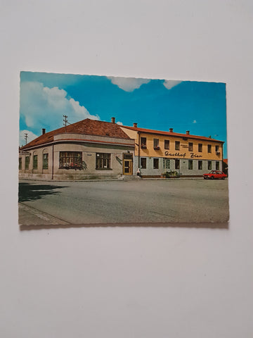 AK Obersiebenbrunn. Hauptplatz 5. Gasthof Franz Zier.