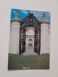 AK Schloß Schloßhof, Schmiedeeisernes Tor/Gartenseite.