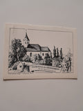 AK Groissenbrunn. Wallfahrtskirche bei der Marchmündung.
