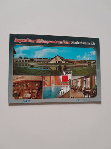 AK Velm-Himberg. Angestellten-Bildungszentrum Velm. Gewerkschaft der Privatangestellten.