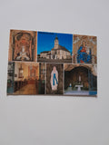 AK Maria Ellend. Wallfahrtskirche und Lourdesgrotte.