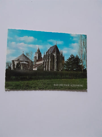 AK Bad Deutsch-Altenburg. Pfarrkirche Maria Himmelfahrt.