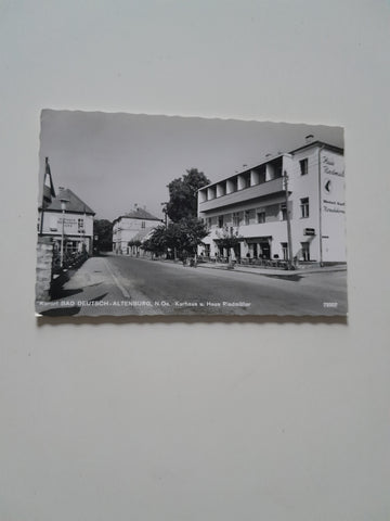 AK Bad Deutsch Altenburg. Kurhaus u. Haus Riedmüller.