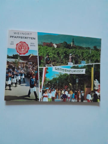 AK Weinort Pfaffstätten an der Südbahn.
