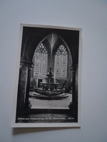AK Stiftskirche Heiligenkreuz. Bleibrunnen.