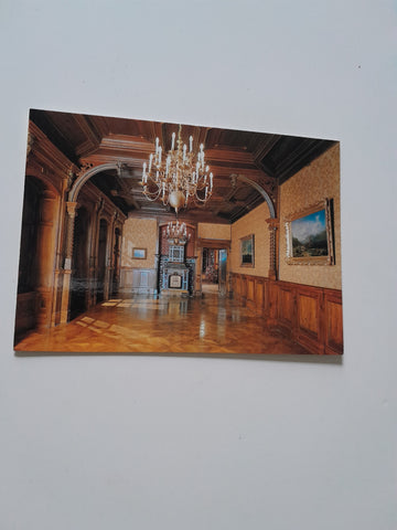 AK Schloss Grafenegg. Gelber Salon.